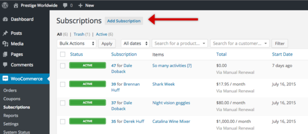 WooCommerce Subscriptions - Image 4