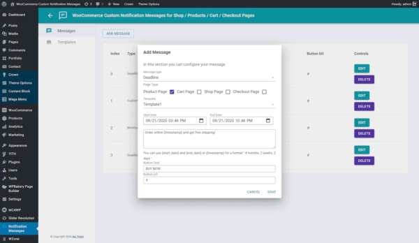 WooCommerce Custom Notification Messages - Image 3