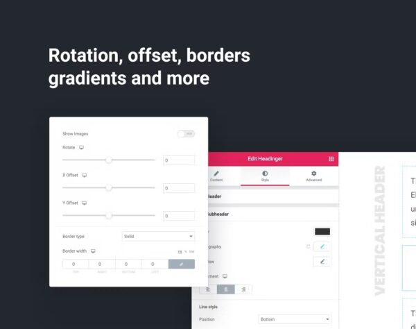 Customizable heading for Elementor - Image 5