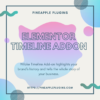 Elementor Timeline Addon