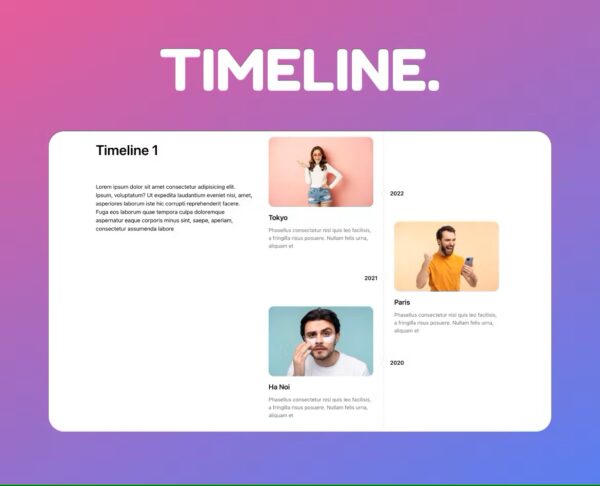 Elementor Timeline Addon - Image 3