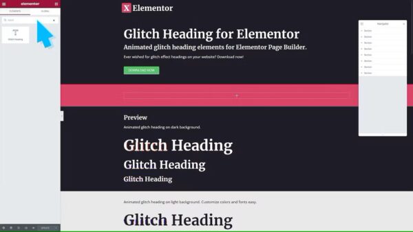 Glitch Heading for Elementor - Image 4