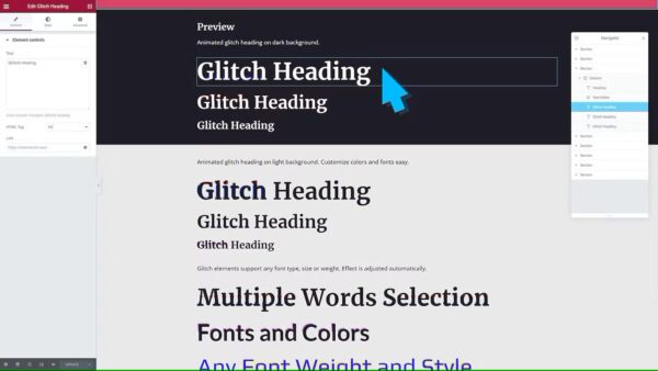 Glitch Heading for Elementor - Image 5
