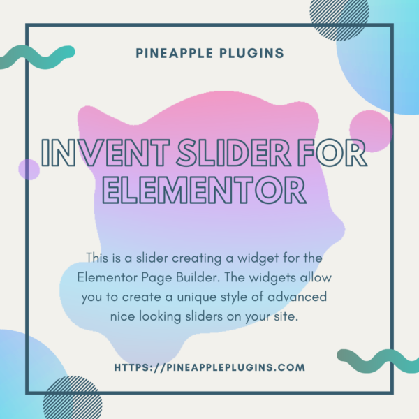 Invent Slider for Elementor