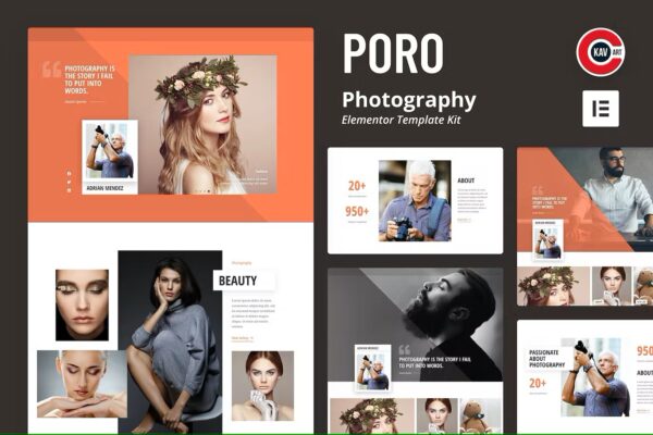 Poro - Photography Elementor Template Kit - Image 12