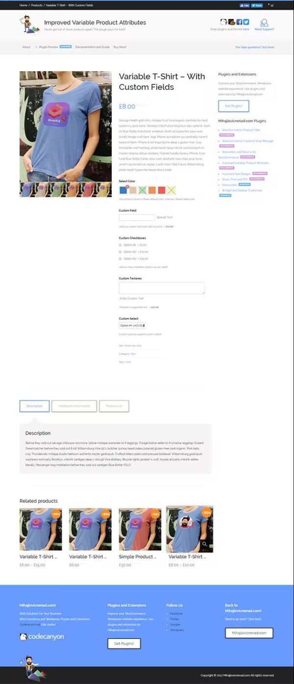 Product Options for WooCommerce - Image 3