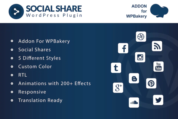 Social Share - Addons for WPBakery Page Builder - Image 4