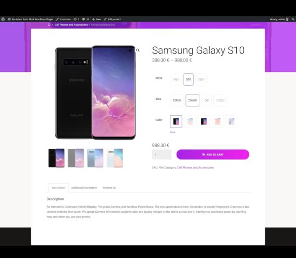 WooCommerce Swatches Pro Plugin - Image 4