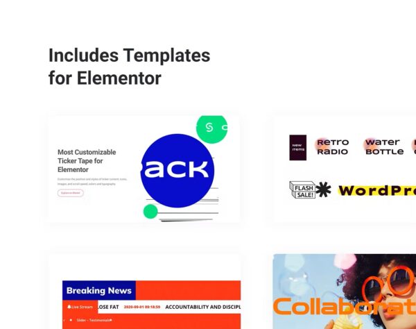 Ticker for Elementor - Image 8