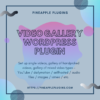 Video Gallery Wordpress Plugin