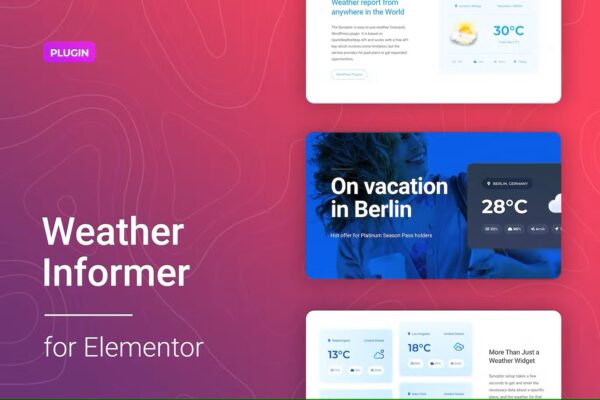 Weather for Elementor - Image 2