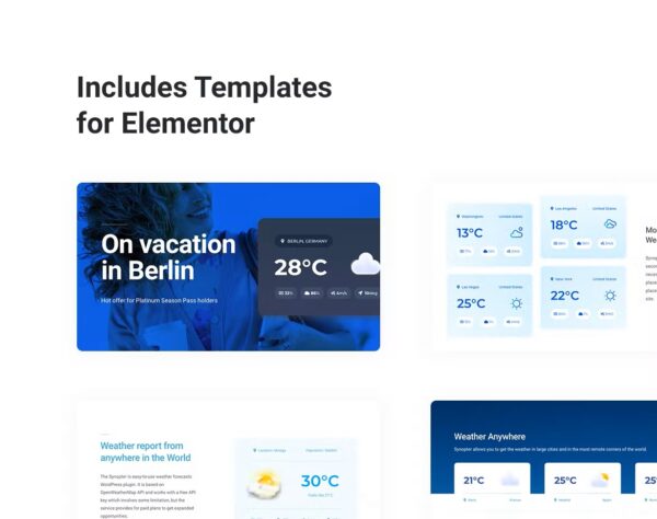 Weather for Elementor - Image 7