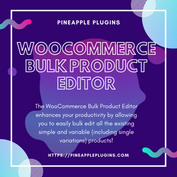 WooCommerce Bulk Product Editor
