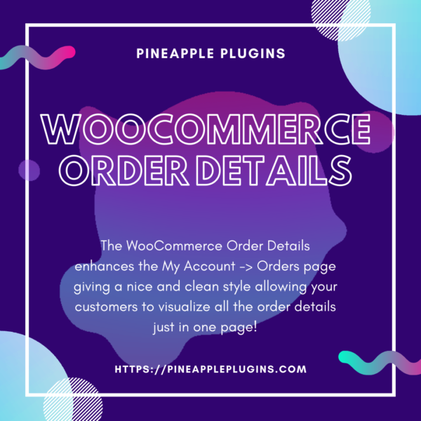 WooCommerce Order Details