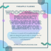 WooCommerce Product Widgets for Elementor