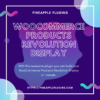 WooCommerce Products Revolution Display