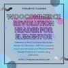 WooCommerce Revolution Header for Elementor