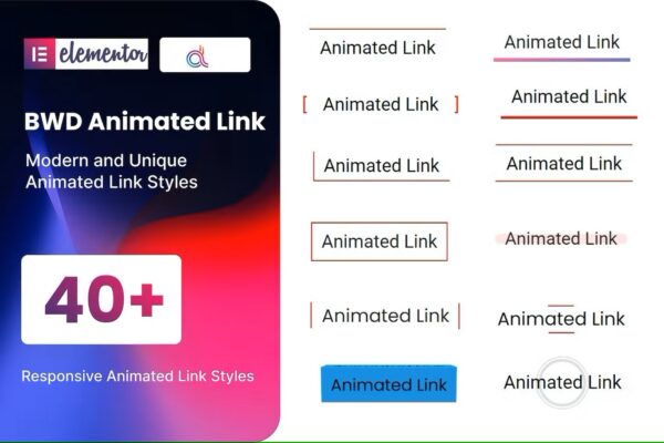 BWD Animated Link addon for Elementor - Image 2