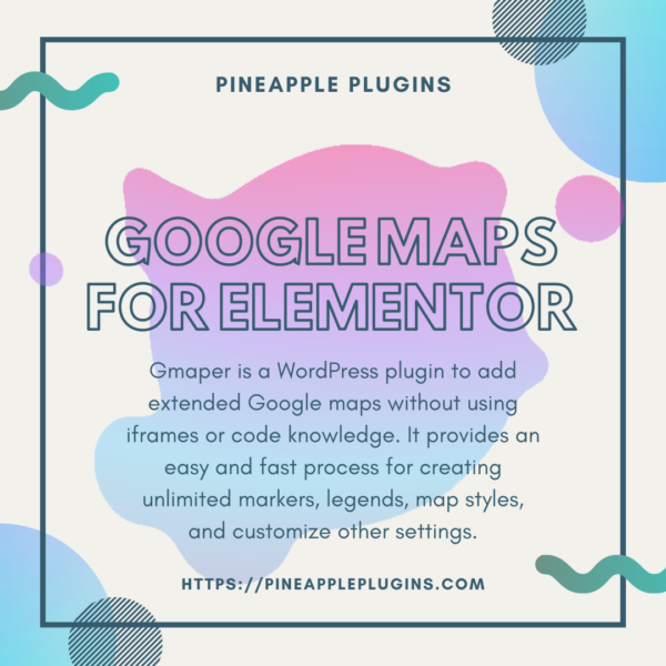 Google Maps for Elementor