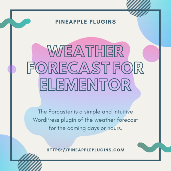 Weather Forecast for Elementor