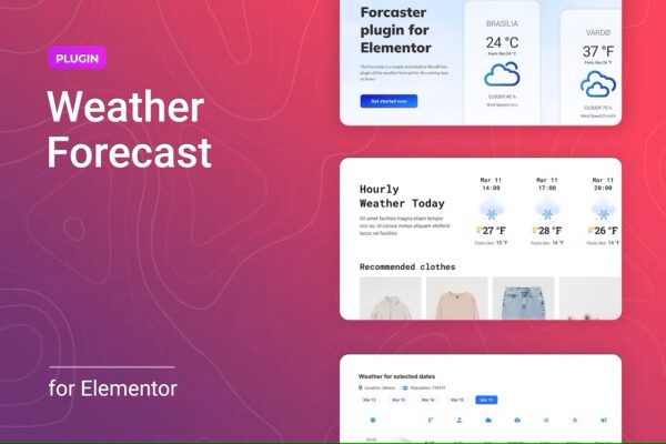 Weather Forecast for Elementor - Image 2