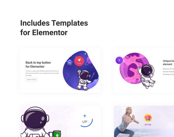 Back to Top Button for Elementor - Image 3