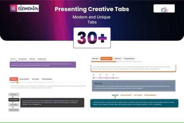 Creative Tabs addon for Elementor - Image 2