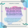 Full-screen Slider for Elementor