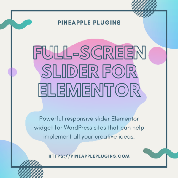 Full-screen Slider for Elementor