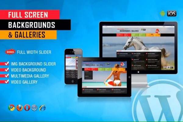 Image and Video FullScreen Background WP Plugin - Image 2