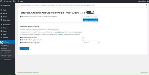 PerfBoost Scheduled Plugin Manager, Boost WP Speed - Image 3