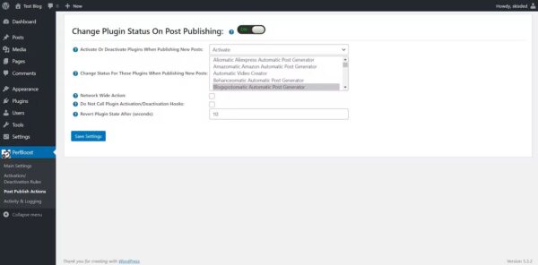 PerfBoost Scheduled Plugin Manager, Boost WP Speed - Image 6