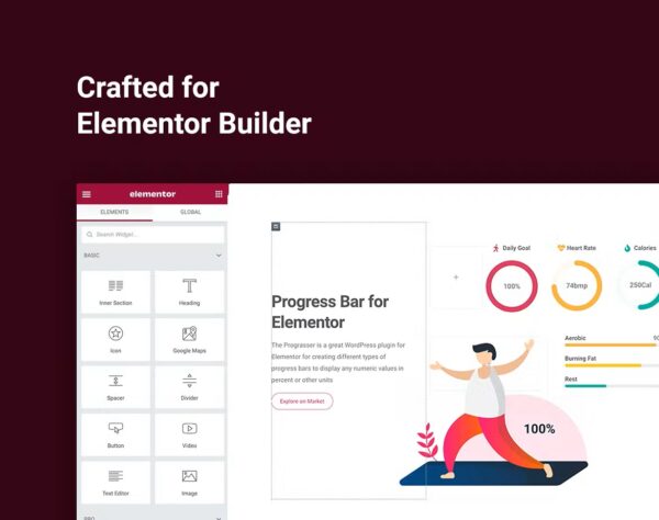 Progress Bar and Progress Circle for Elementor - Image 3