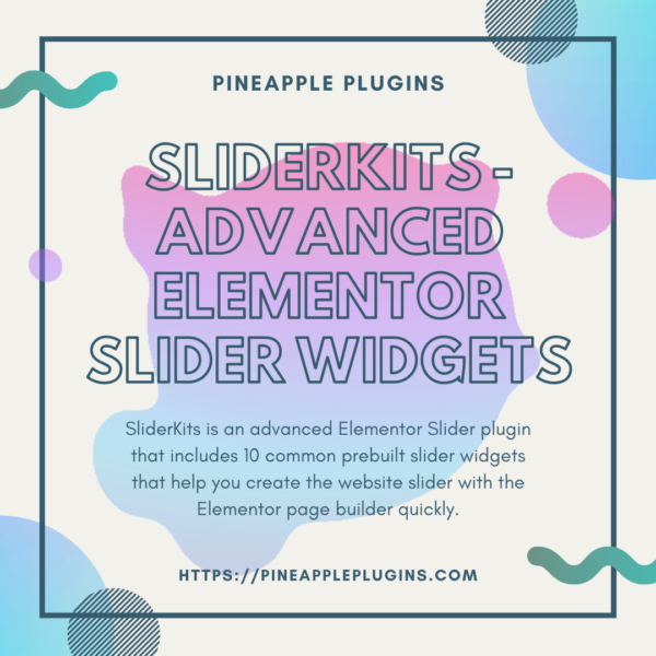 SliderKits - Advanced Elementor Slider Widgets