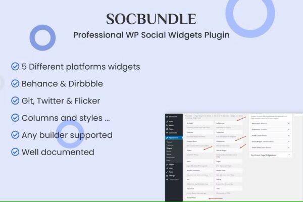 SocBundle - Professional WP Social Widgets Plugin - Image 2