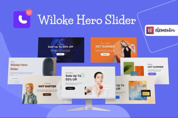 Wiloke Hero Slider Widget for Elementor - Image 2