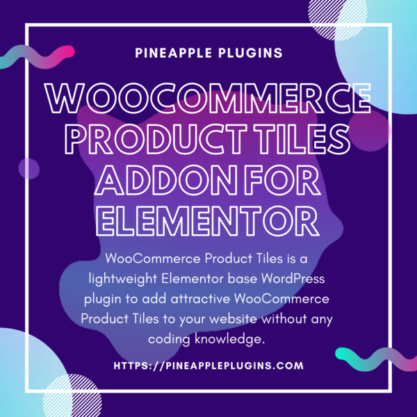 WooCommerce Product Tiles Addon For Elementor