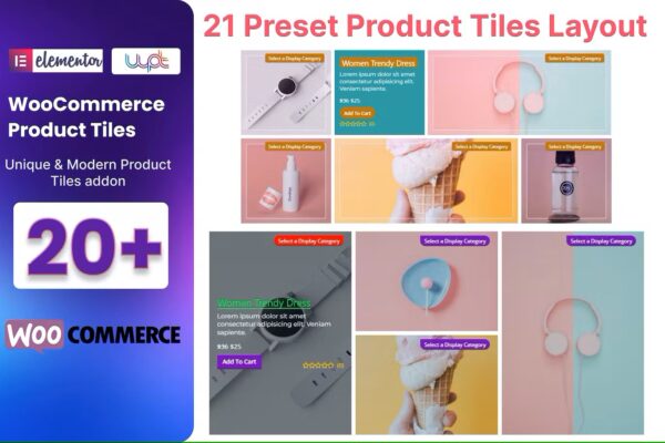 WooCommerce Product Tiles Addon For Elementor - Image 2
