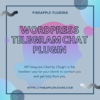 WordPress Telegram Chat Plugin