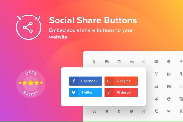 WordPress Social Share Buttons - Image 2